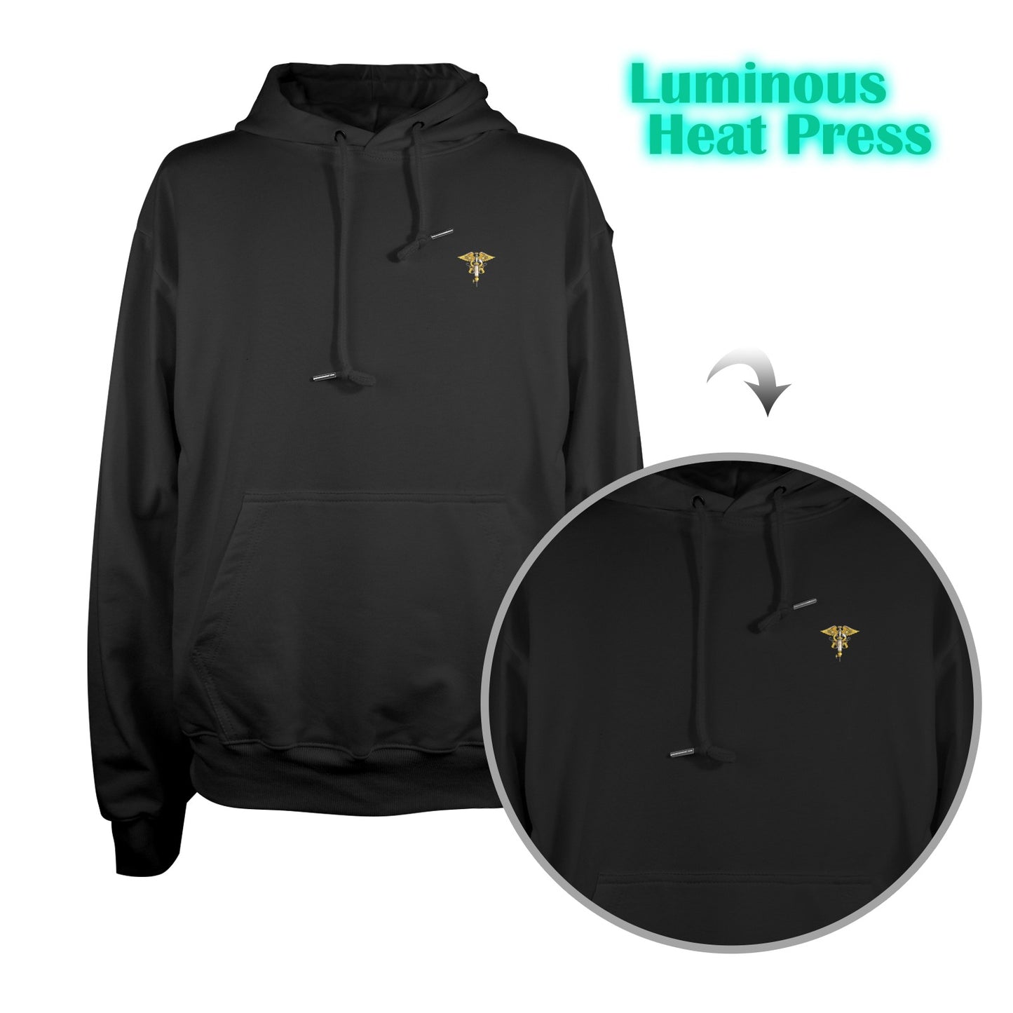 Hoodie #GlowUpMachine