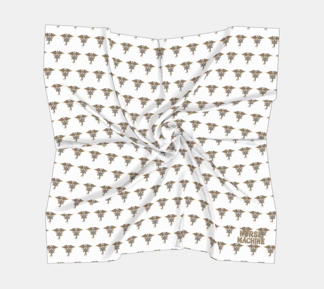 Foulard Carré #WhiteMachine