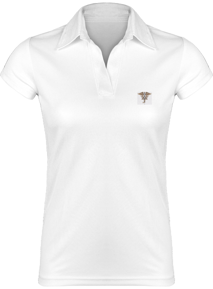 Polo #HealerNurseMachine Femme