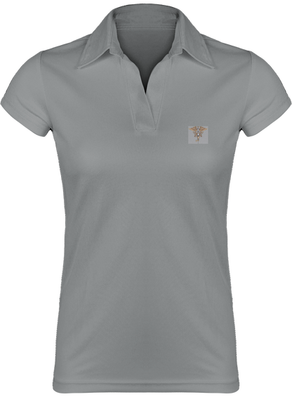 Polo #HealerNurseMachine Femme