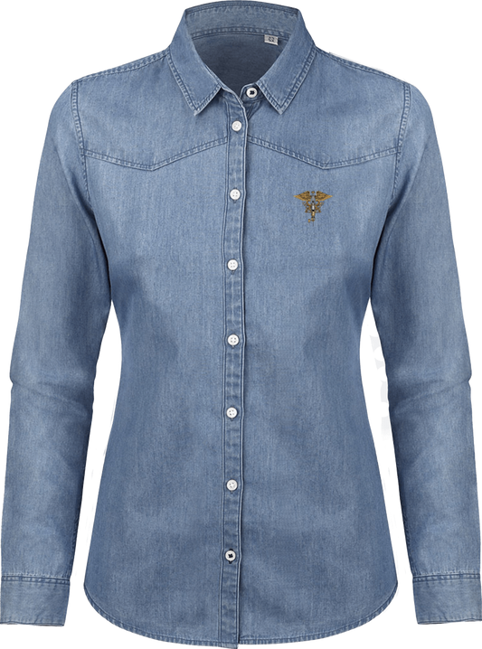 Chemise Denim #NurseMachine Femme