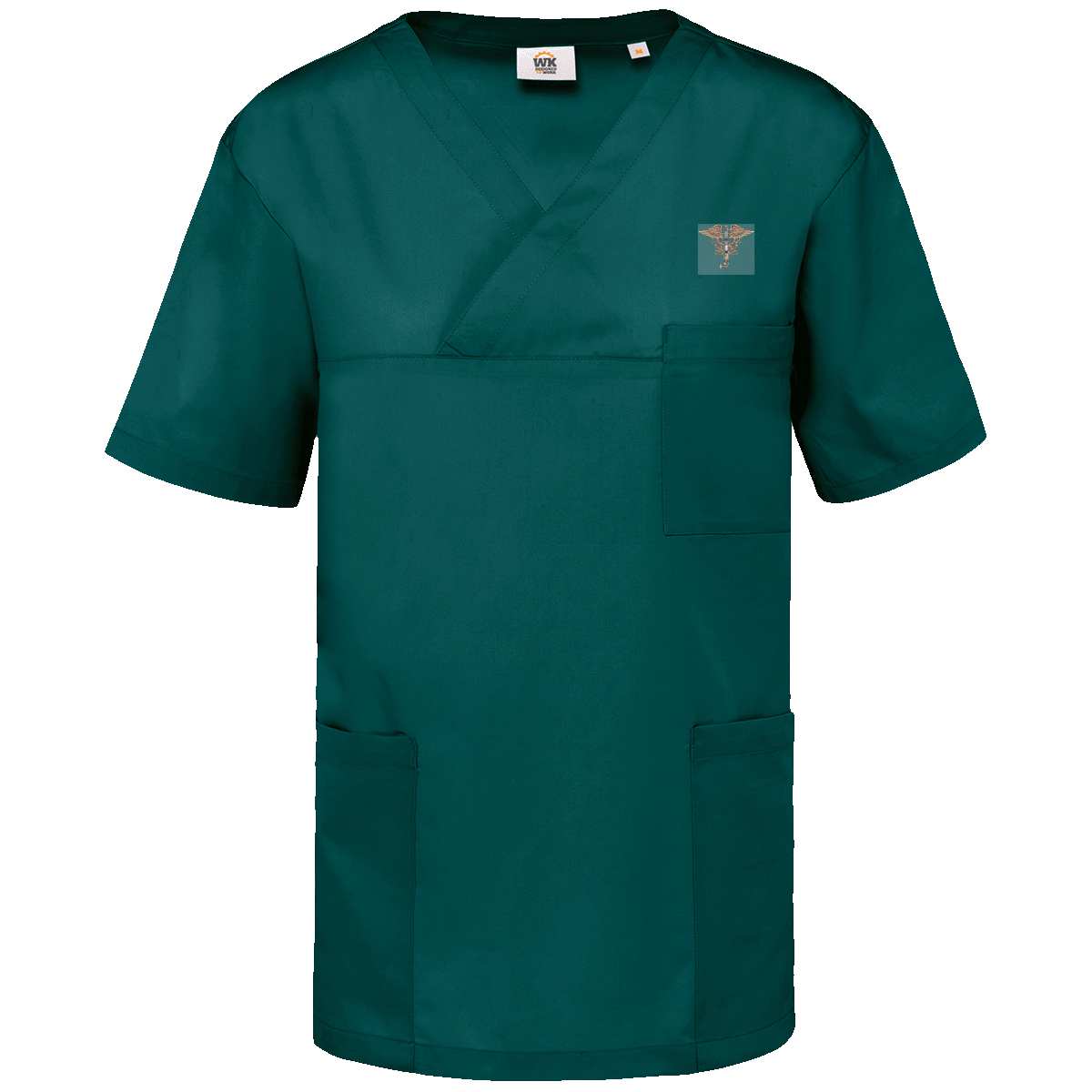 Tunique manches courtes polycoton #NurseMachine