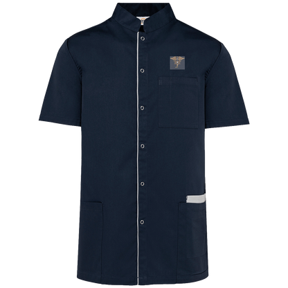 Blouse polycoton avec boutons-pression #NurseMachine homme