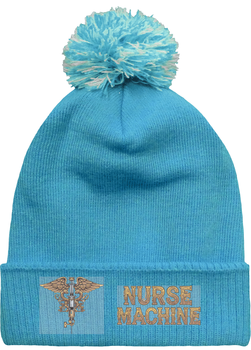 Bonnet à Pompon #NurseMachine