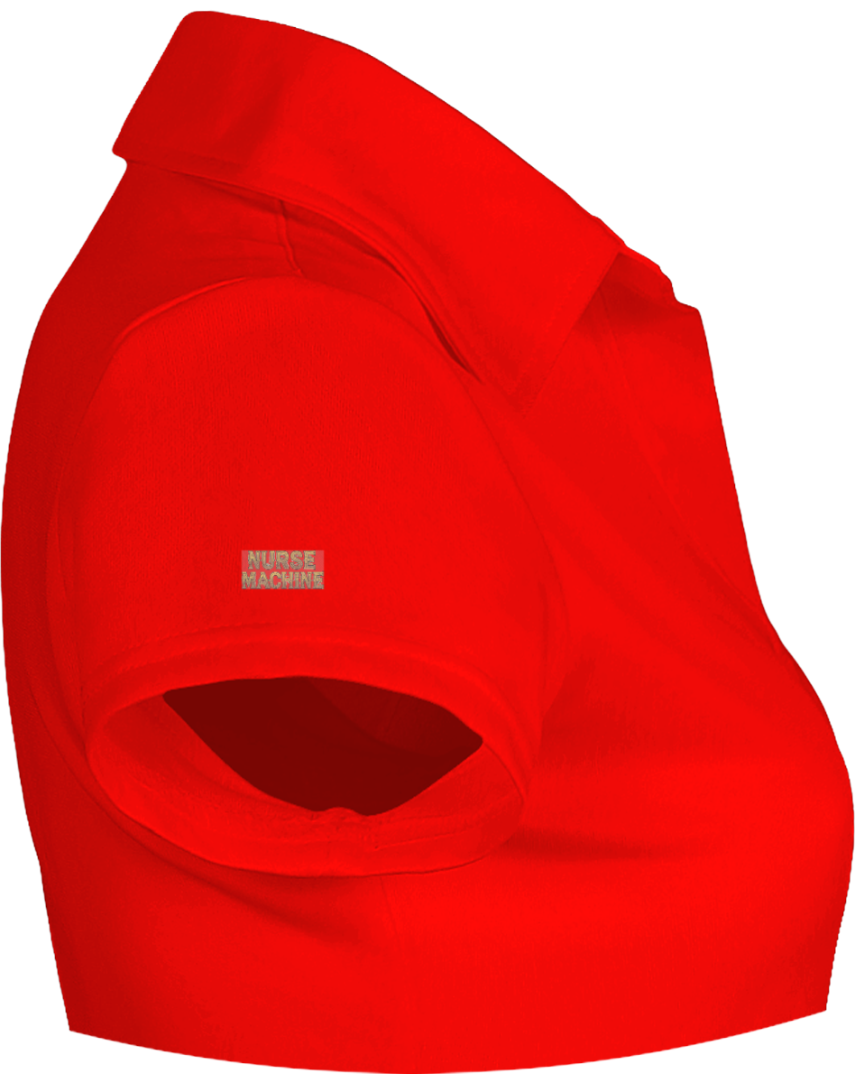 Polo #HealerNurseMachine Femme