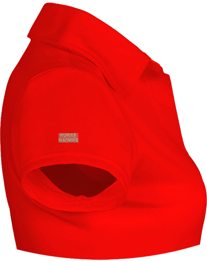 Polo #HealerNurseMachine Femme