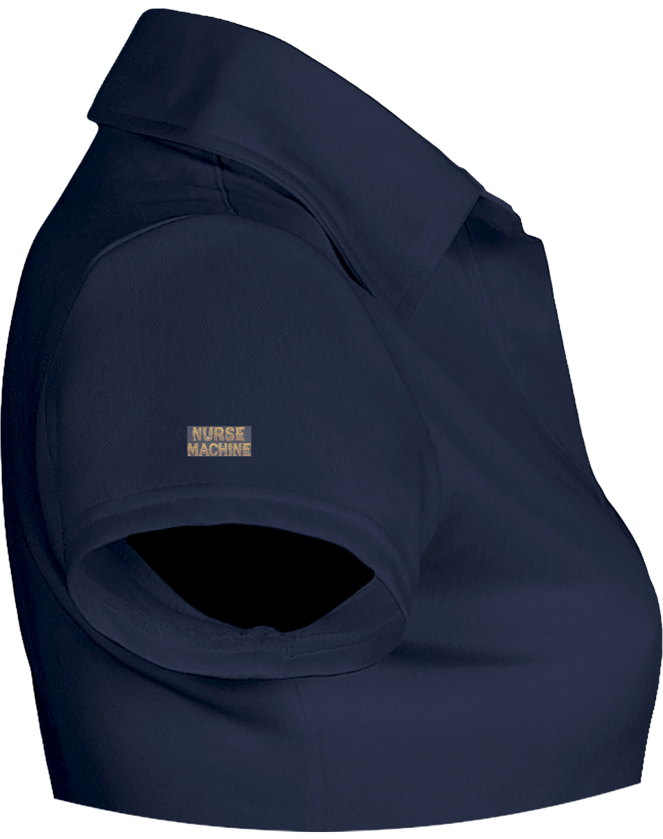Polo #HealerNurseMachine Femme