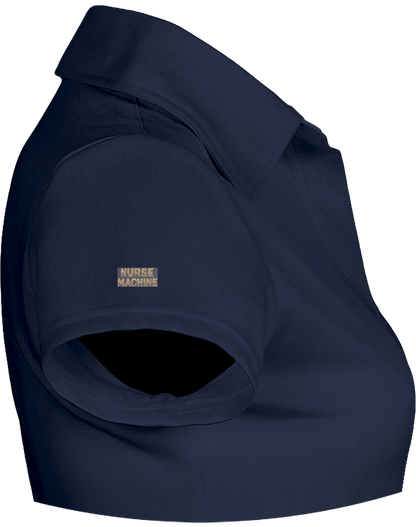 Polo #HealerNurseMachine Femme