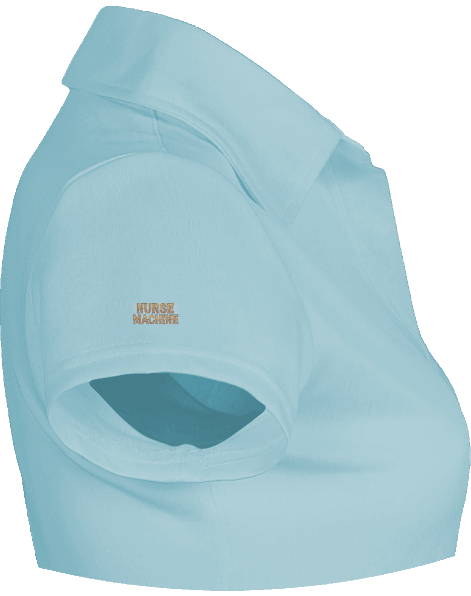 Polo #HealerNurseMachine Femme