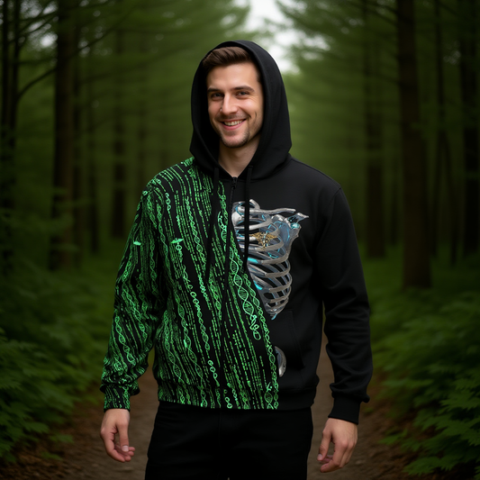 Hoodie Zippé #MatrixMachine