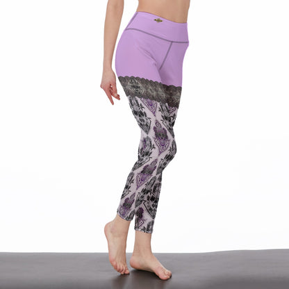 Legging Taille Haute #VioletFishnetMachine