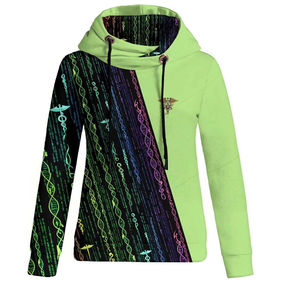 Hoodie #RainbowGreenMachine