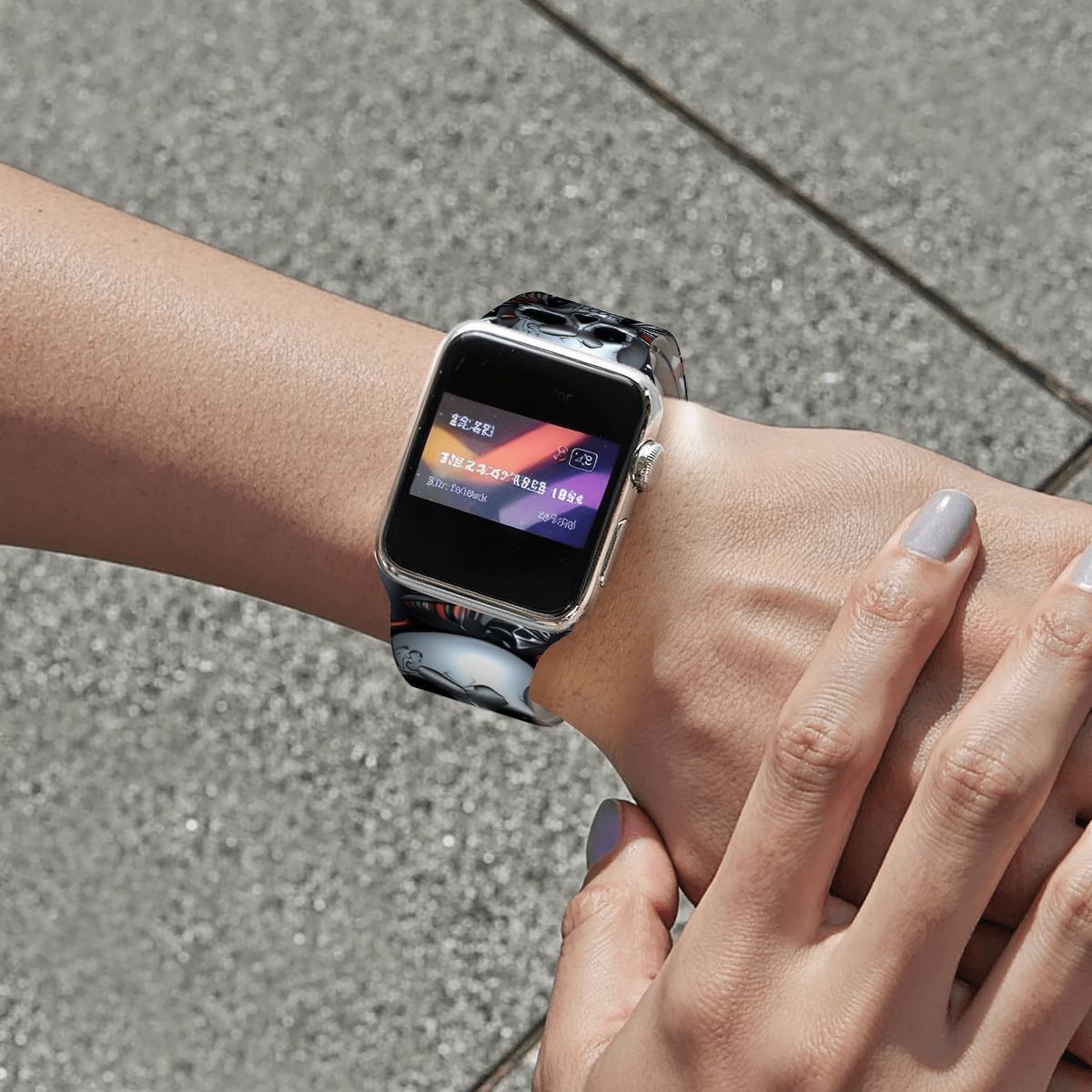 Bracelet Apple Watch #SkullMachine