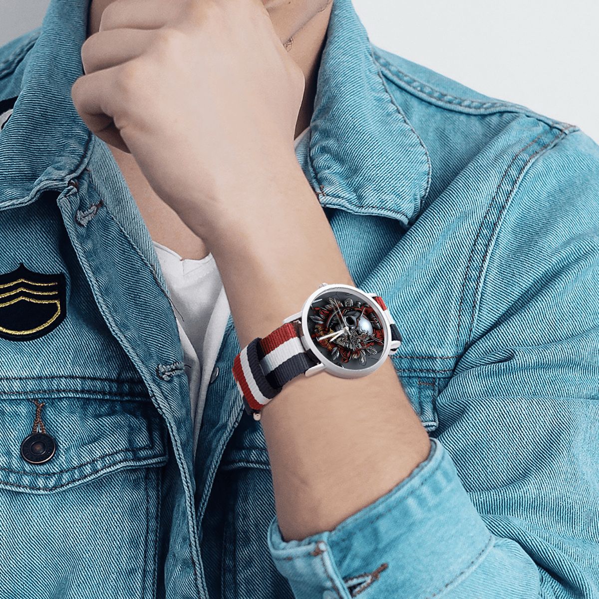 Montre #CocoricoSkullMachine