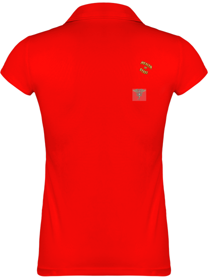 Polo #HealerNurseMachine Femme