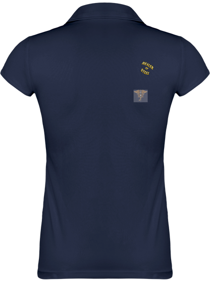 Polo #HealerNurseMachine Femme