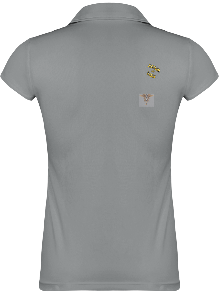 Polo #HealerNurseMachine Femme