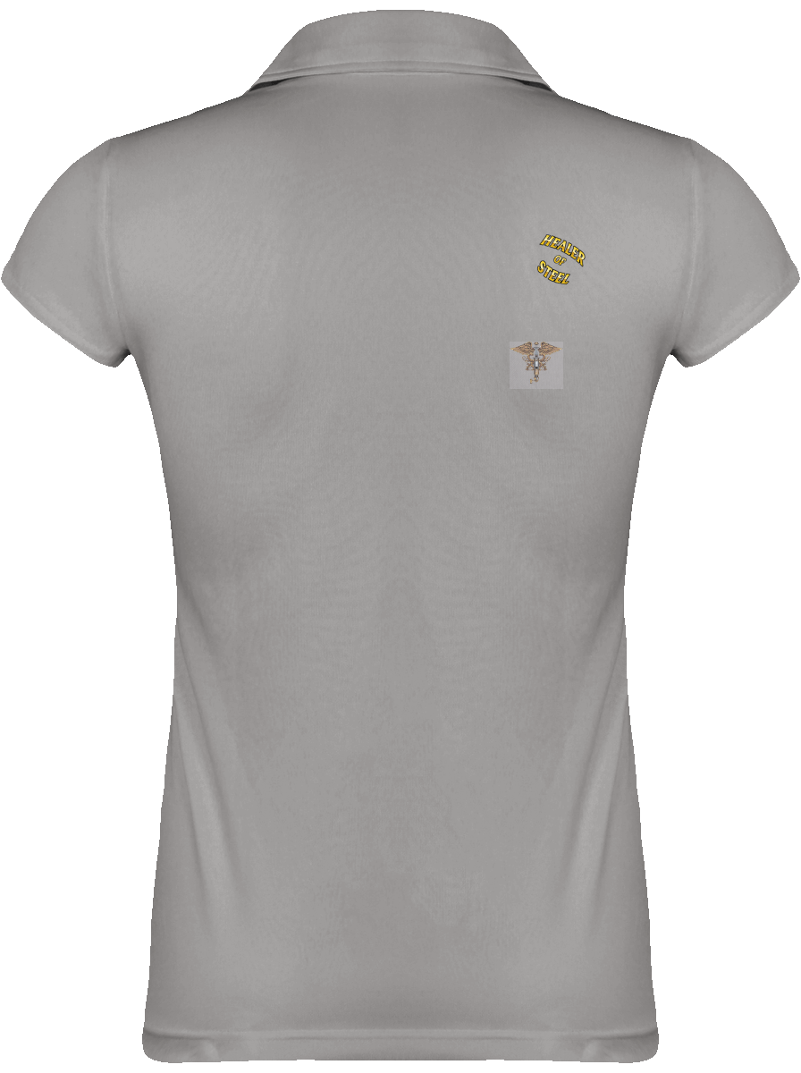 Polo #HealerNurseMachine Femme