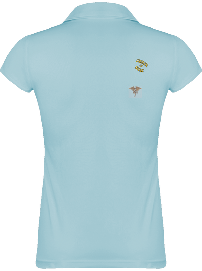 Polo #HealerNurseMachine Femme