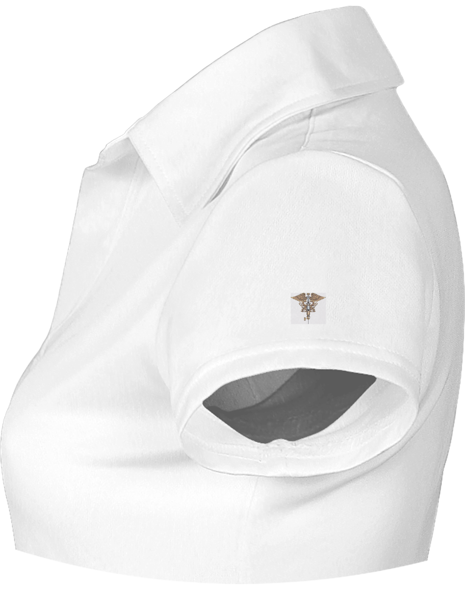 Polo #HealerNurseMachine Femme