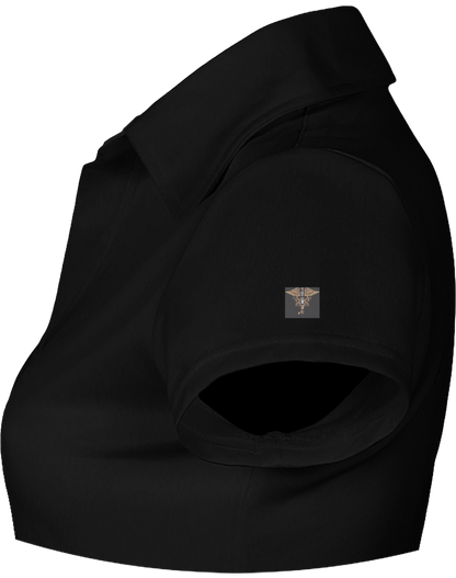 Polo #HealerNurseMachine Femme