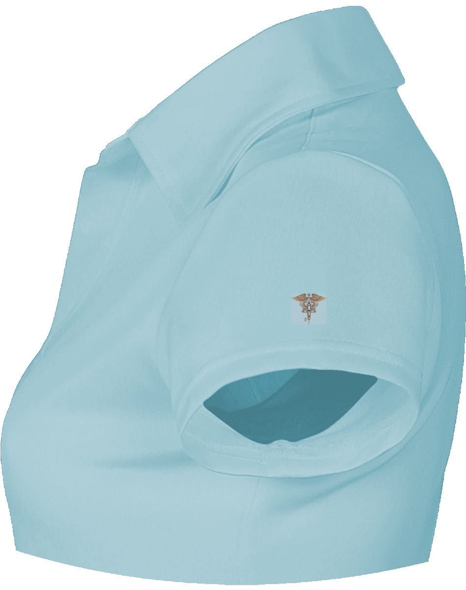 Polo #HealerNurseMachine Femme