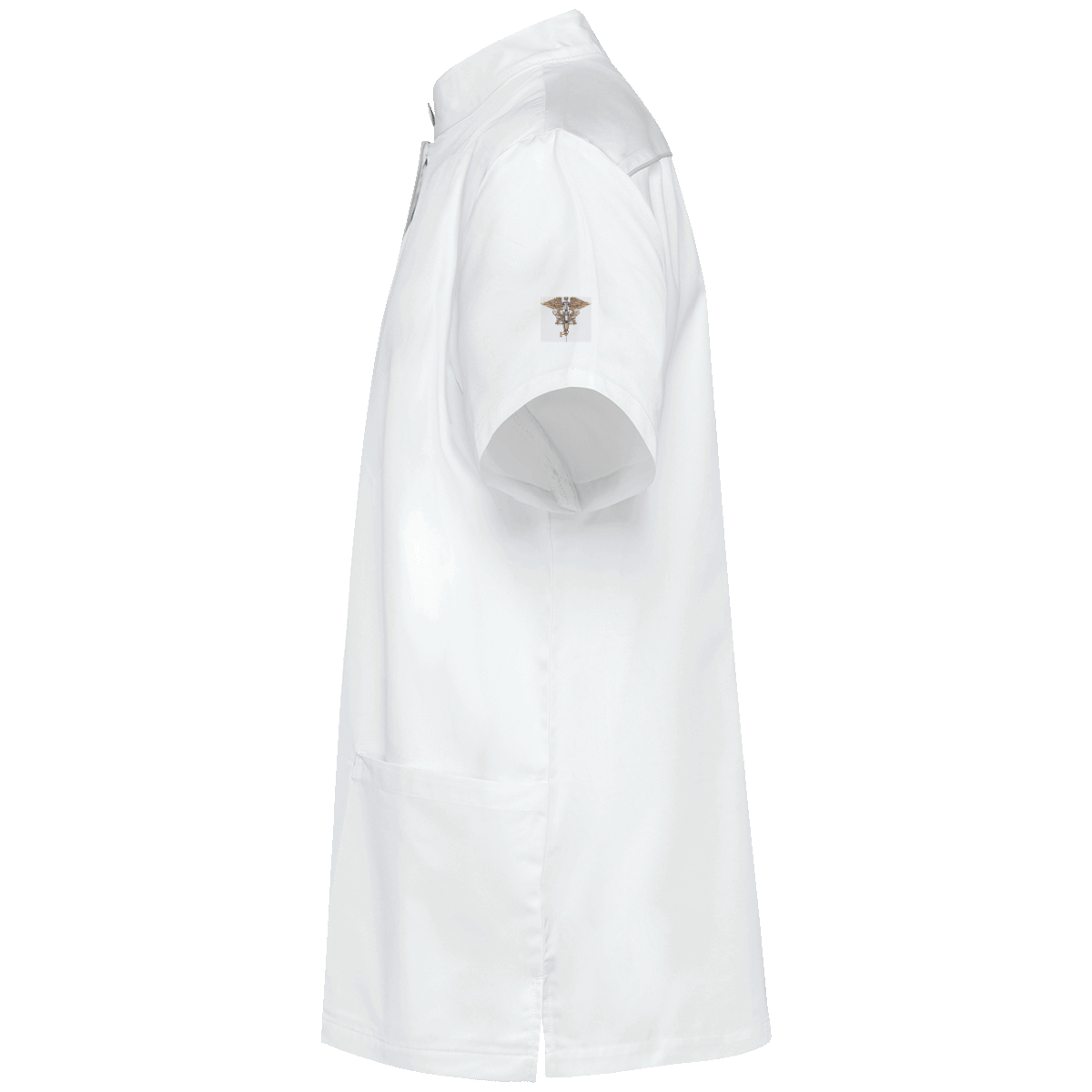 Blouse polycoton avec boutons-pression #NurseMachine homme