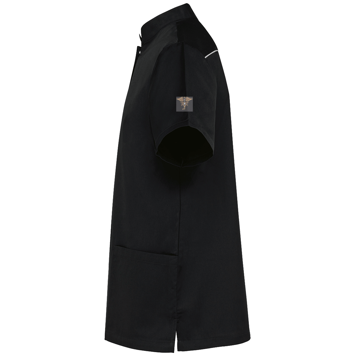 Blouse polycoton avec boutons-pression #NurseMachine homme