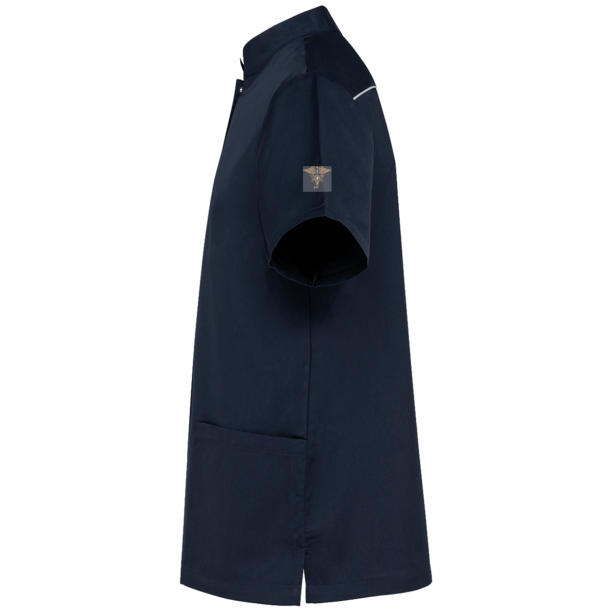 Blouse polycoton avec boutons-pression #NurseMachine homme