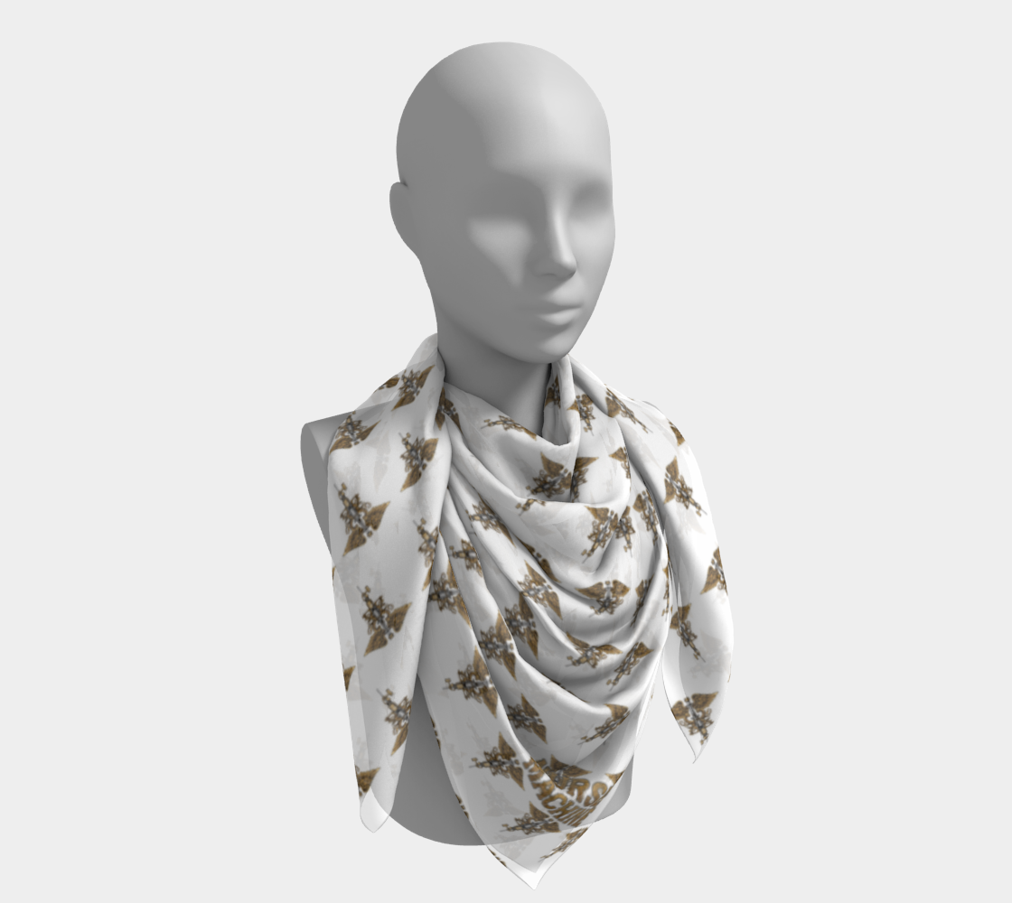 Foulard Carré #WhiteMachine