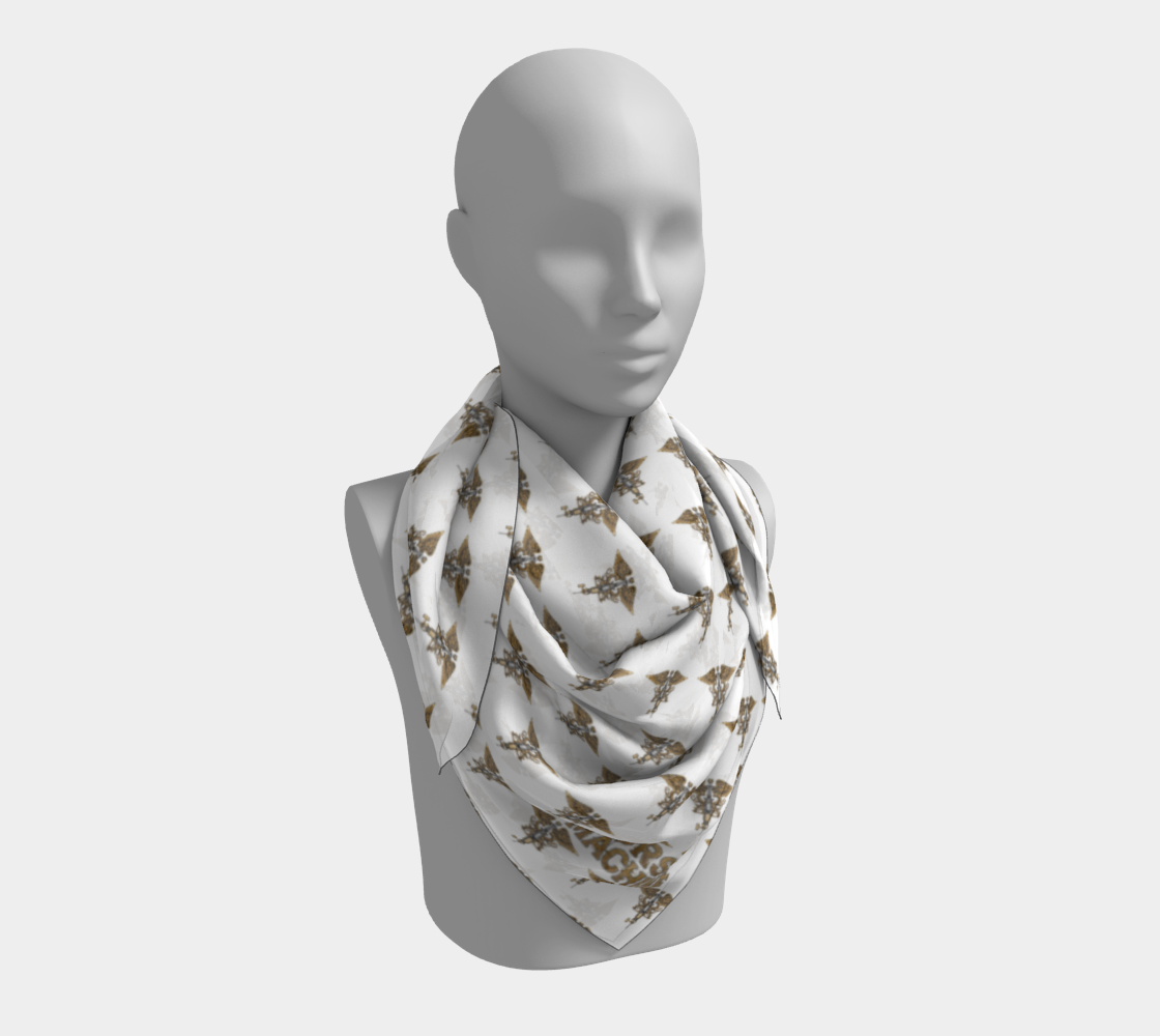 Foulard Carré #WhiteMachine